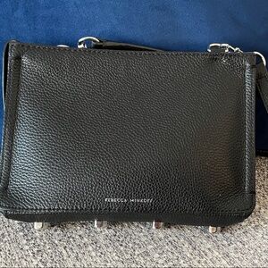 Rebecca Minkoff Textured Black Crossbody Bag